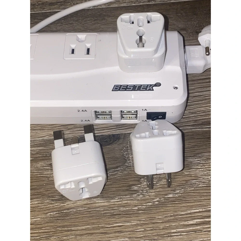 BESTEK Universal Travel Adapter, Worldwide Plug Adapter 110-220V to 110V Voltage